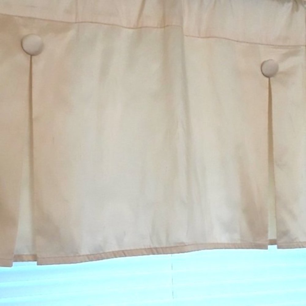 Dupioni Silk Valances NWOT, Set of 2 - Picture 3 of 5